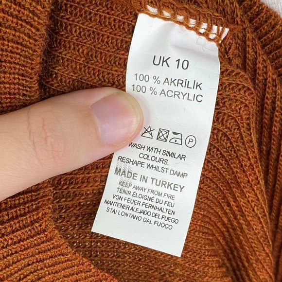 NEW FASHIONKILLA Knit Tie-Waist Dress Size 6 - Picture 4 of 5